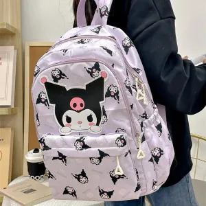 Sanrio Large Capacity Canvas Backpack for Students