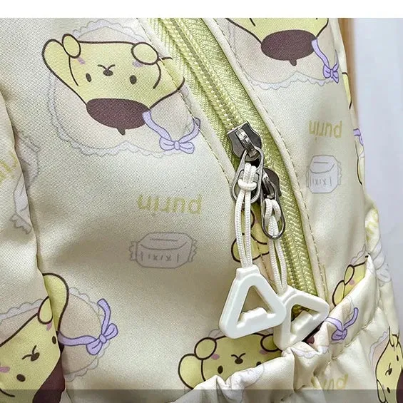Sanrio Large Capacity Canvas Backpack for Students