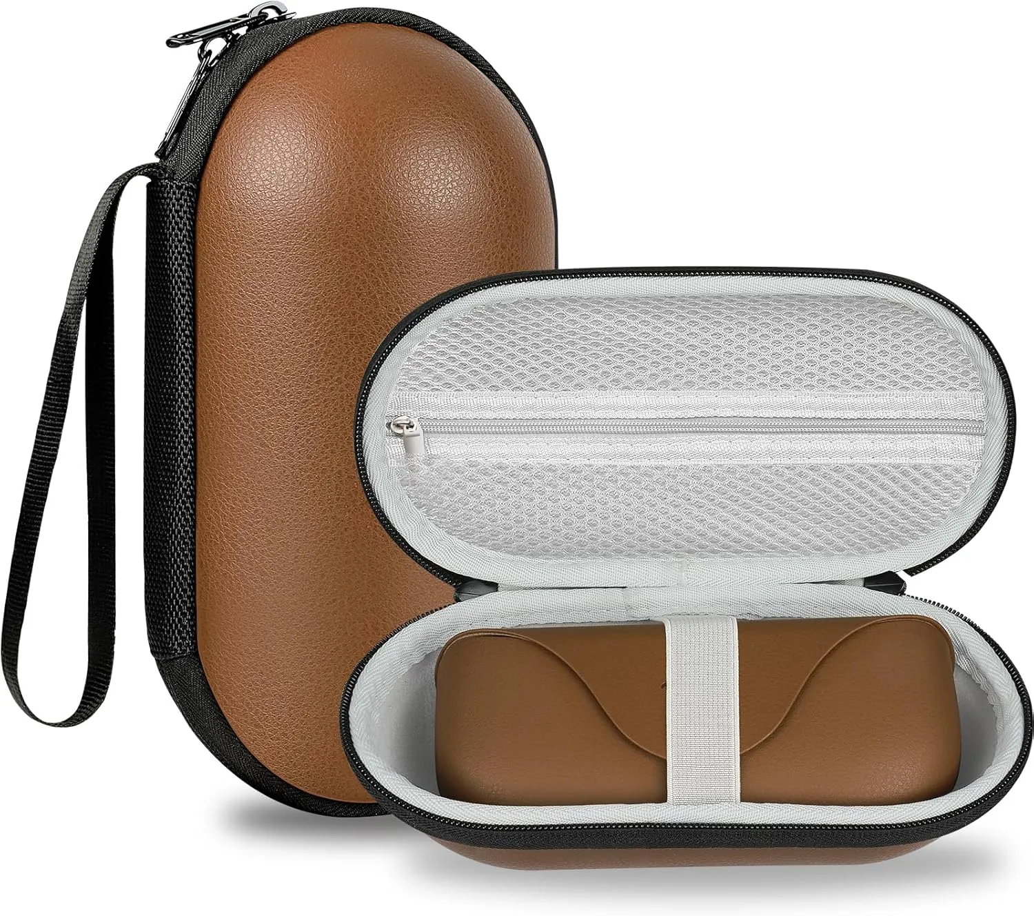 sarlar Hard Carrying Case Compatible with Ray-Ban | Meta Wayfarer/Skyler/Headliner Smart Glasses Charge Box All Accessories, Portable Protection AR Glasses Case for Travel and Home Storage