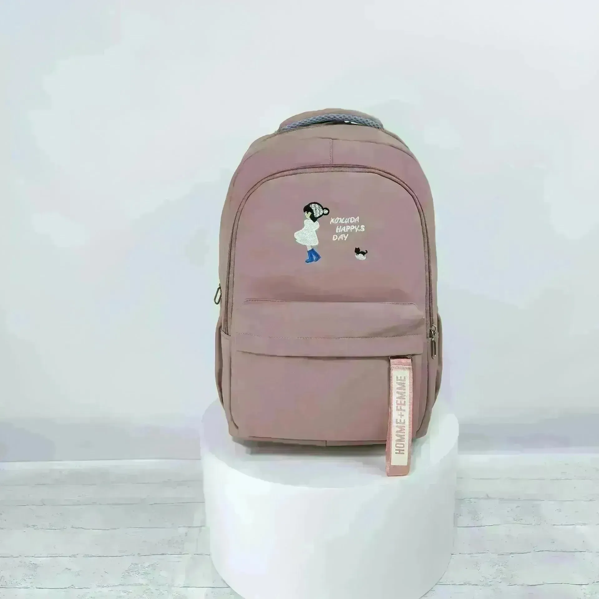 Schoolbag Fashion Casual Large Capacity Multi-functional Backpack