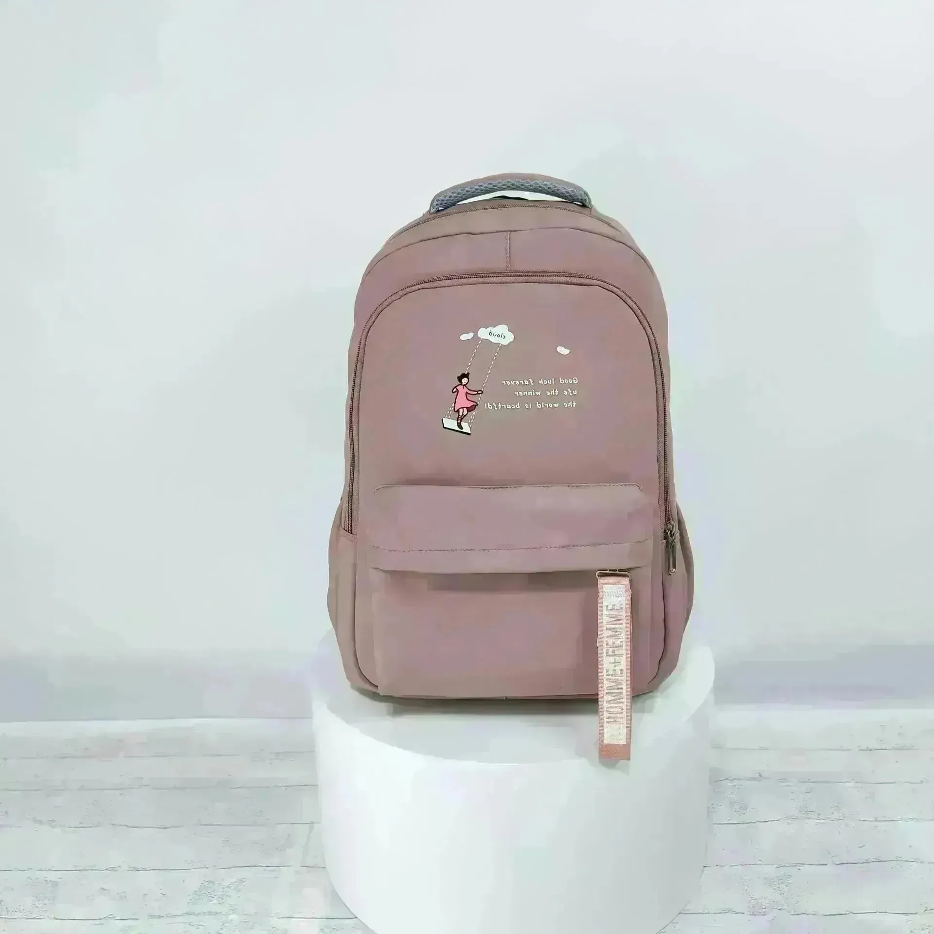Schoolbag Fashion Casual Large Capacity Multi-functional Backpack