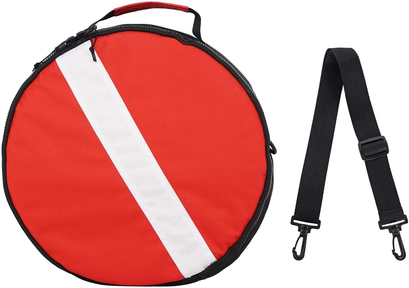 Scuba Regulator Bag, Diving Regulator Protective Bags with Double Lockable Zippers Carry on Bag for Dive Regulator with Adjustable Shoulder Strap