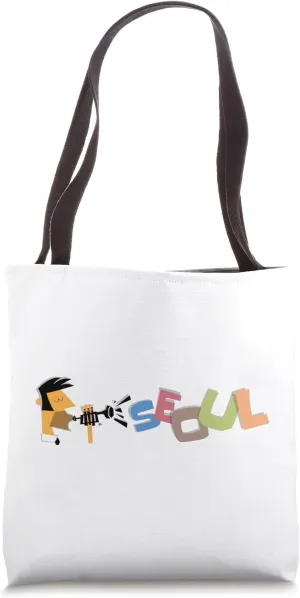 Seoul Retro Jazz Tote Bag