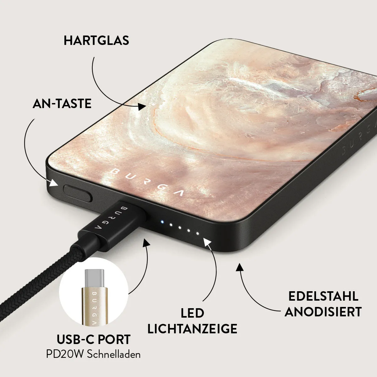 Serene Sunset - Magnetic Powerbank