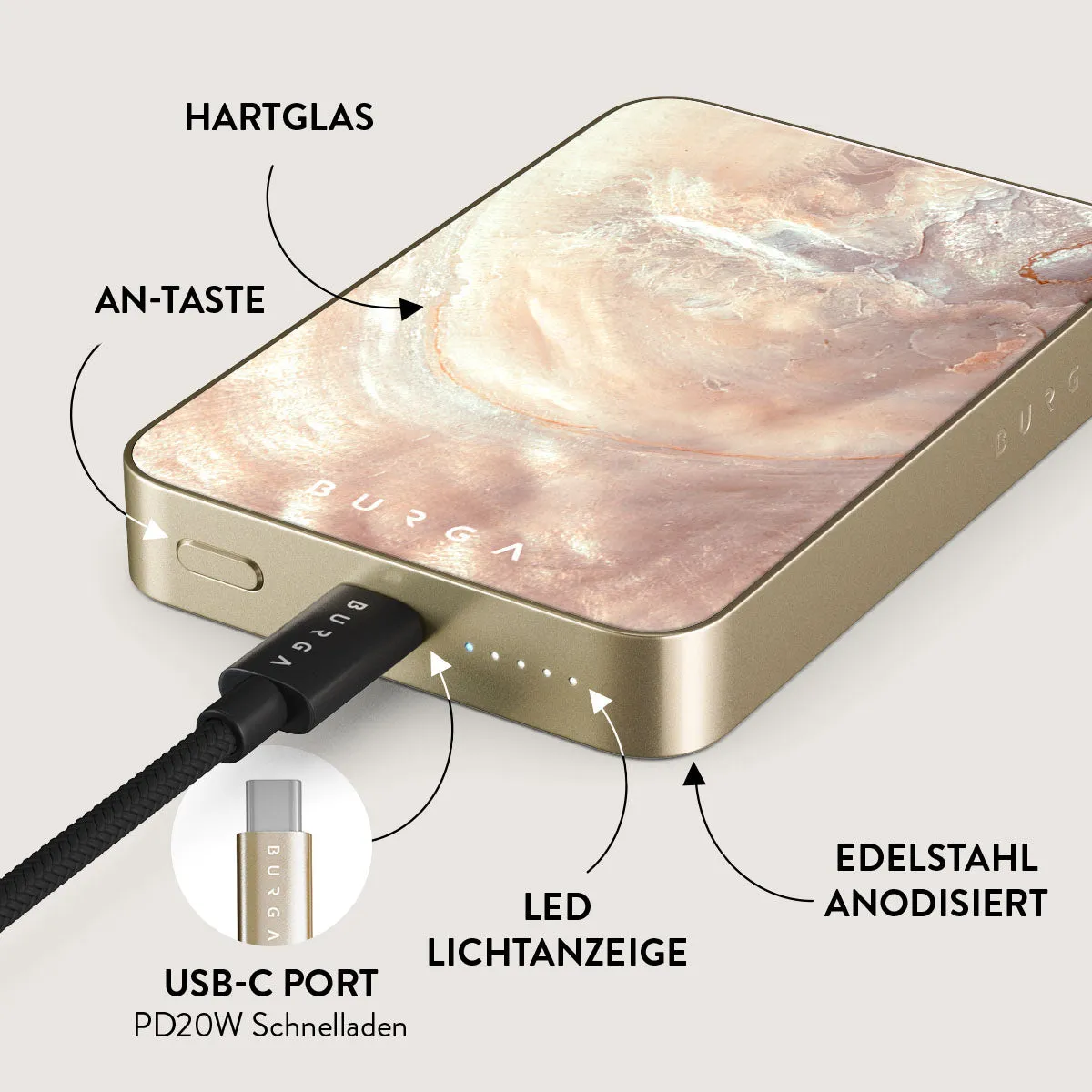 Serene Sunset - Magnetic Powerbank
