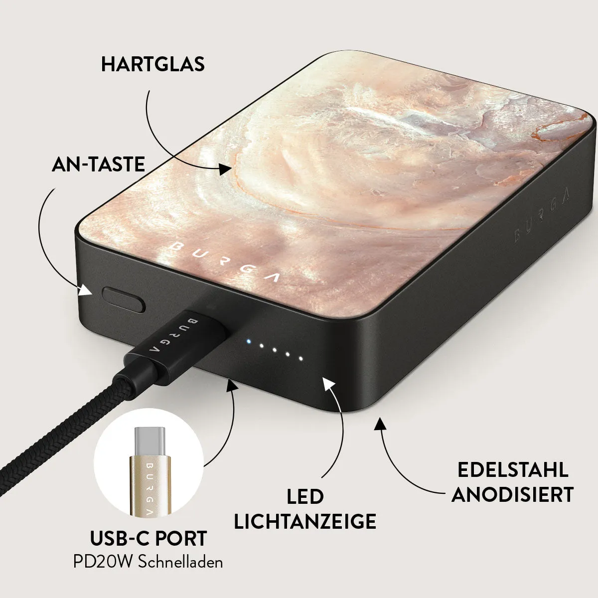 Serene Sunset - Magnetic Powerbank