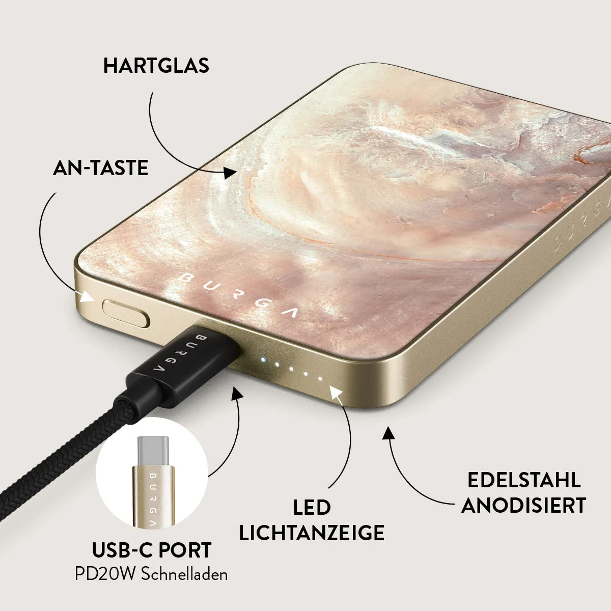 Serene Sunset - Magnetic Powerbank