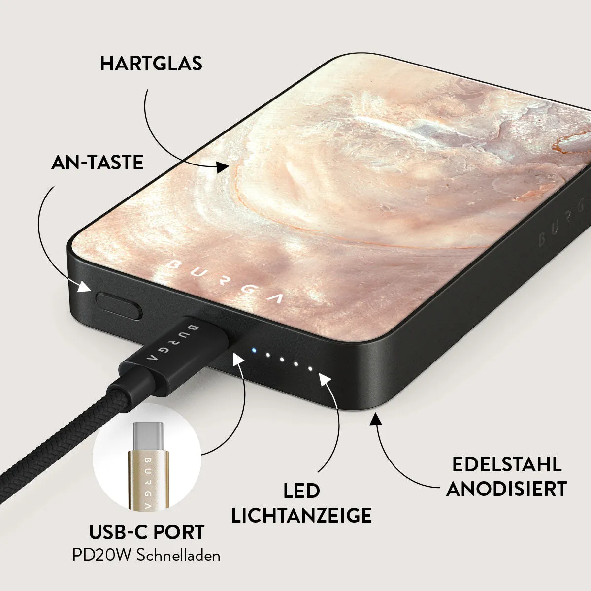 Serene Sunset - Magnetic Powerbank