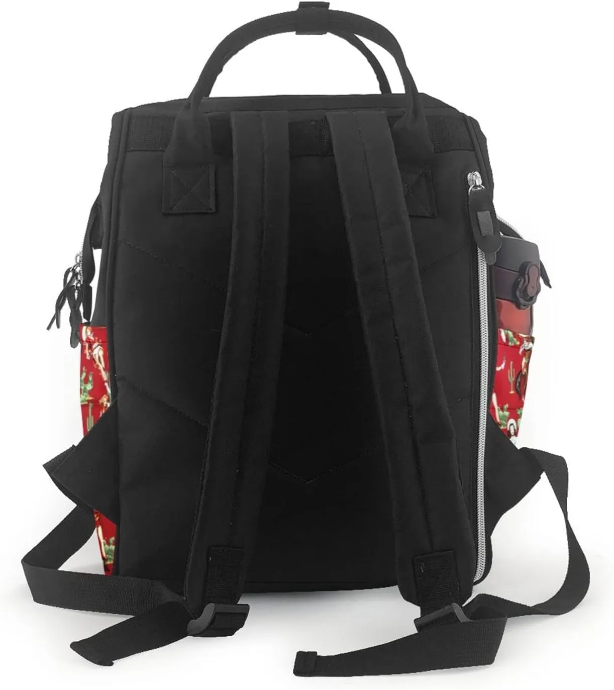 Sexy Lady Cowgirl Western Girl Large Capacity Mummy Maternity Bag Multifunctional Diaper Backpack 3D Print Travel Backpack
