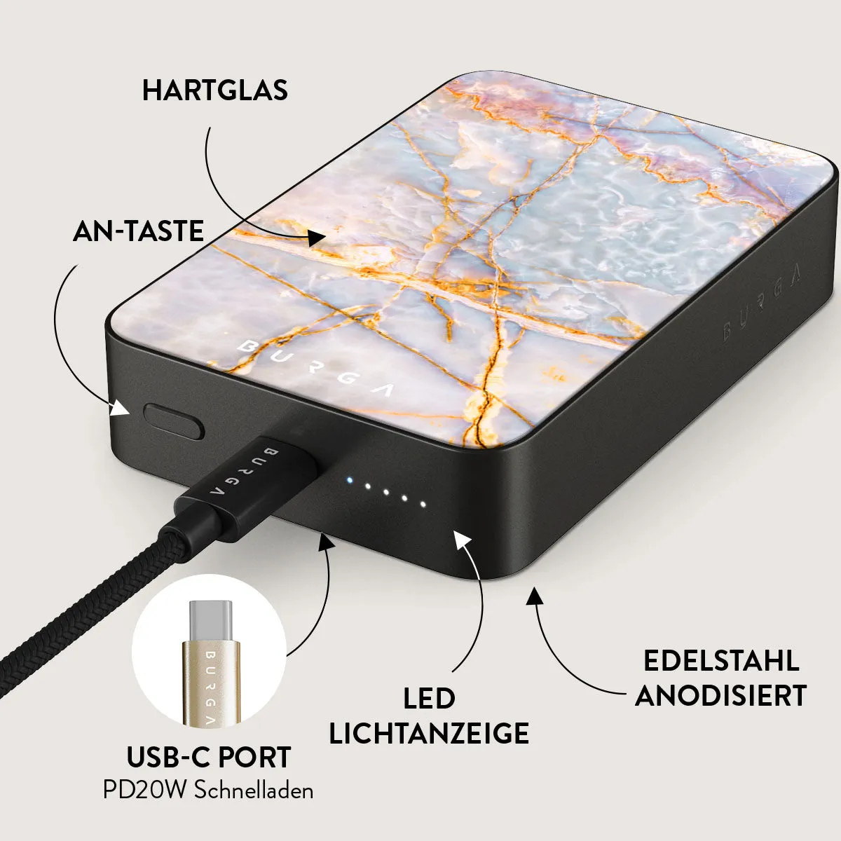Shallow Sea - Magnetic Powerbank