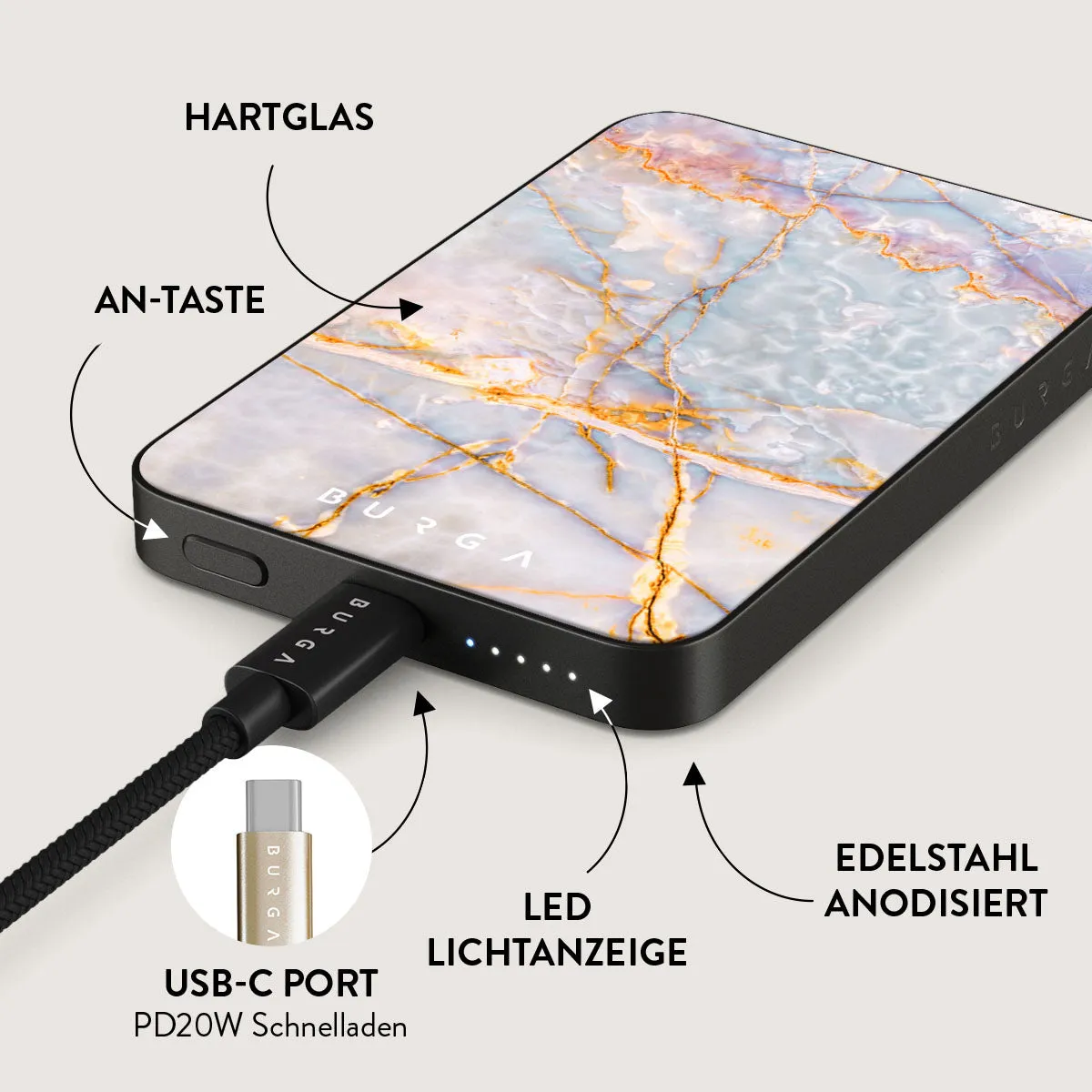 Shallow Sea - Magnetic Powerbank