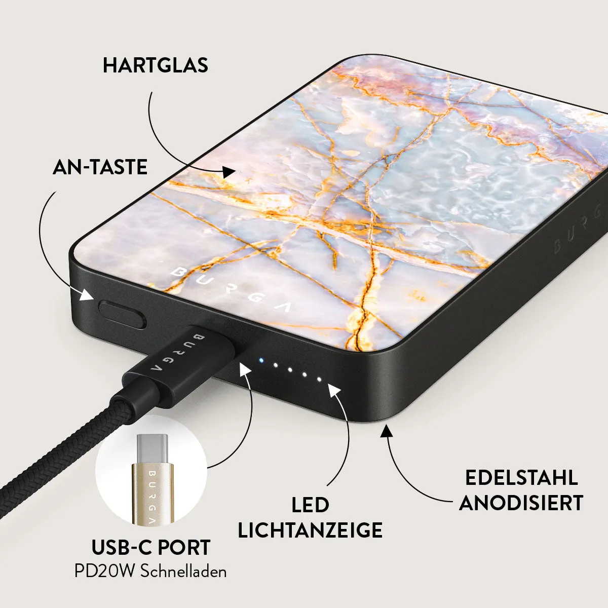 Shallow Sea - Magnetic Powerbank