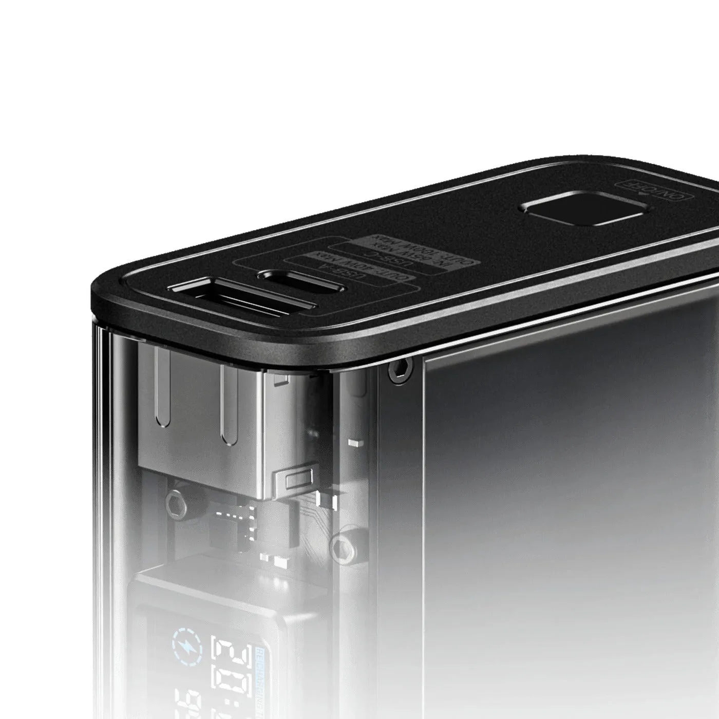 Shargeek 140 Power Bank 20000mAH 140W (Black) (X1i)   Free Sharge Power Bank Travel Case for Shargeek 170/ X1i