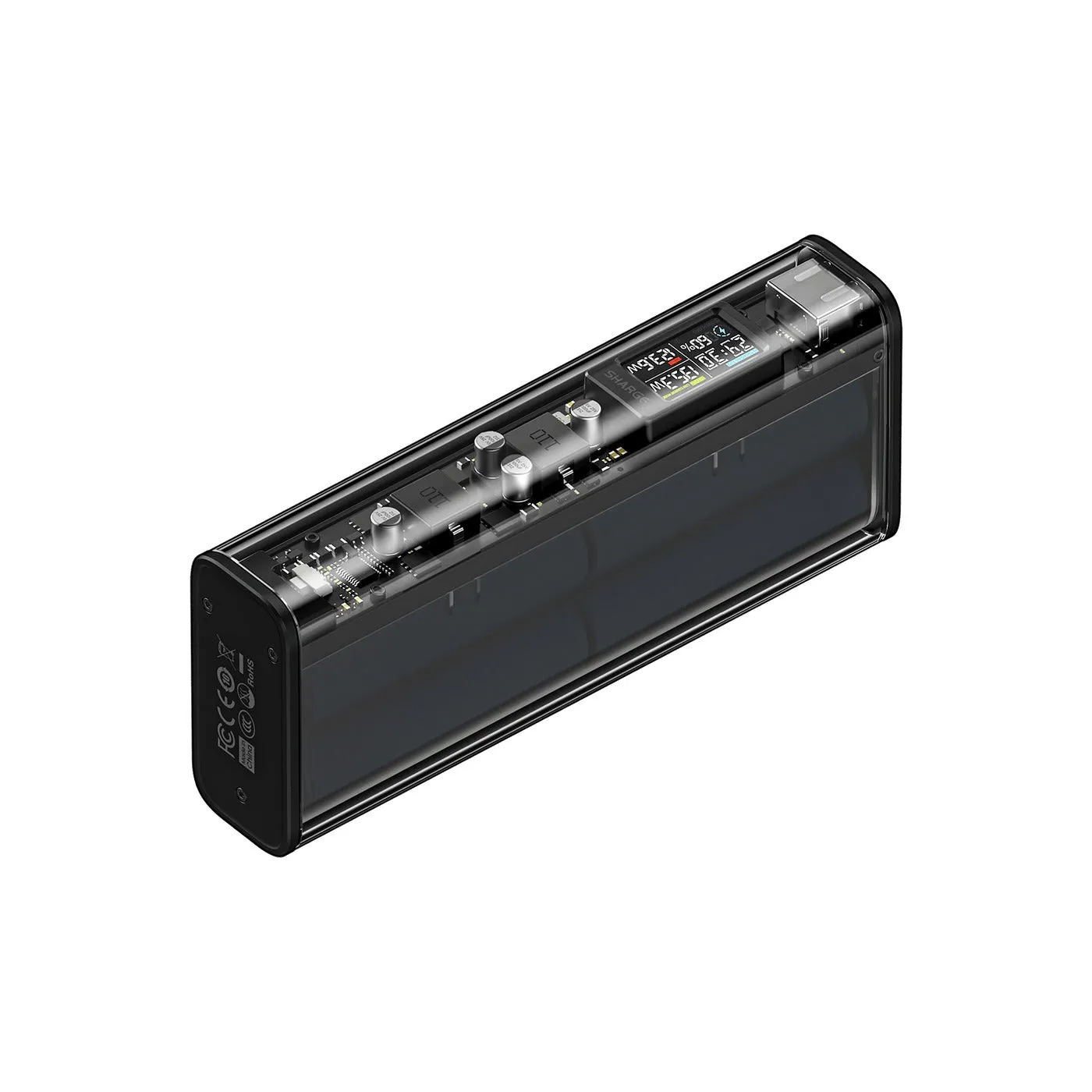 Shargeek 140 Power Bank 20000mAH 140W (Black) (X1i)   Free Sharge Power Bank Travel Case for Shargeek 170/ X1i
