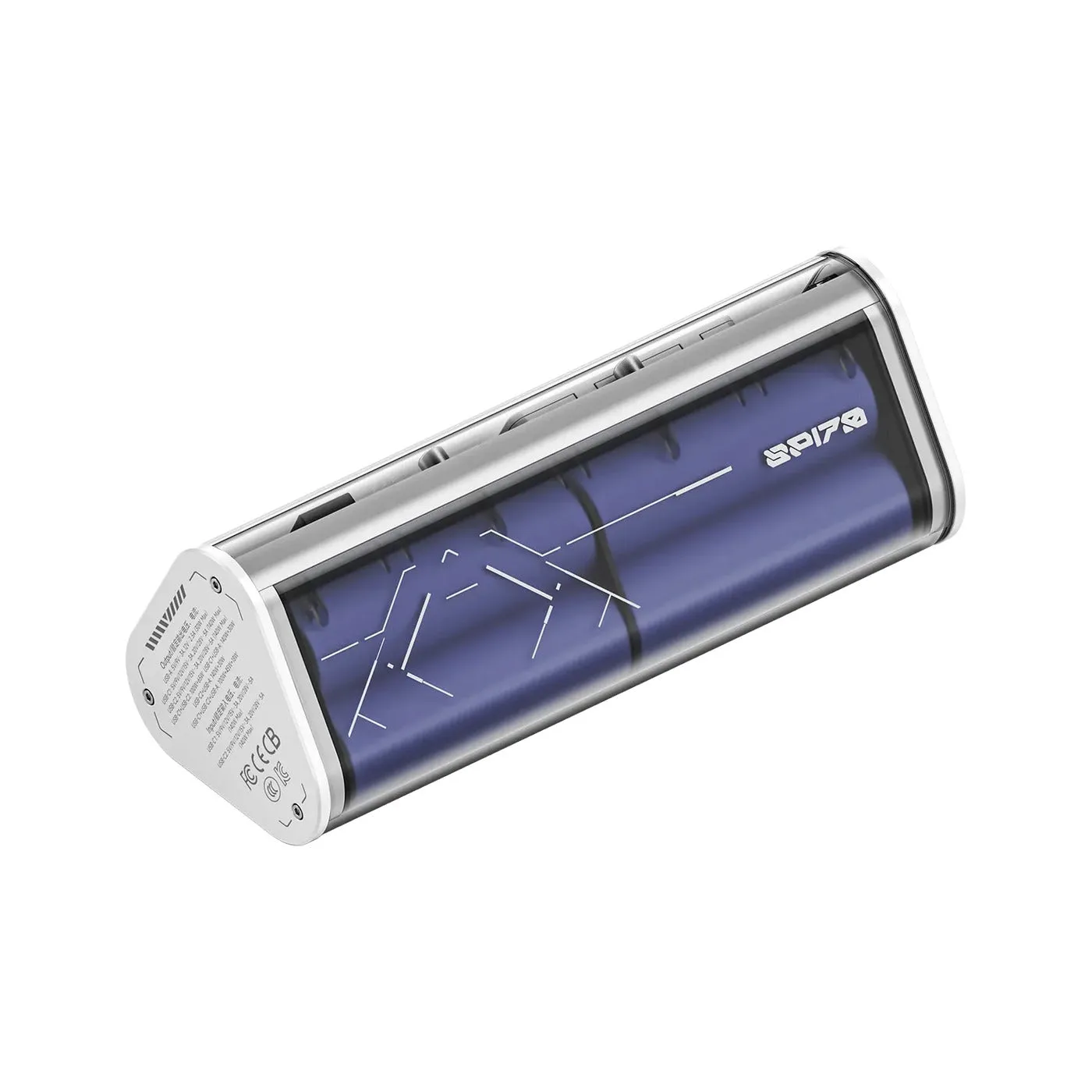 Shargeek 170 Power Bank 24000mAh 170W (White) (SP170)   Free Sharge Power Bank Travel Case for Shargeek 170/ X1i