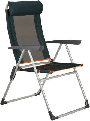 SHQ Folding Chair Outdoor Chair Outdoor Folding Chair Camping Chair Portable Comfortable Armchair Recliner Lazy Chair Breathable Fishing Chair (Color : Dark Green)