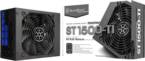 Silverstone Strider ST1500-TI, 80 Plus Titanium 1500W Fully Modular ATX/PS2 Power Supply, SST-ST1500-TI
