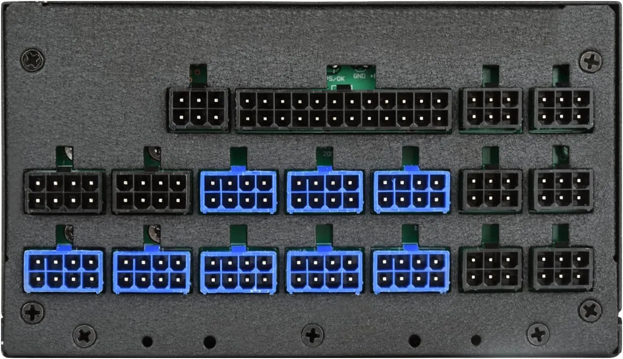 Silverstone Strider ST1500-TI, 80 Plus Titanium 1500W Fully Modular ATX/PS2 Power Supply, SST-ST1500-TI