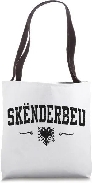 Skenderbeu with eagle sport design with double eagle shqipëria Tote Bag