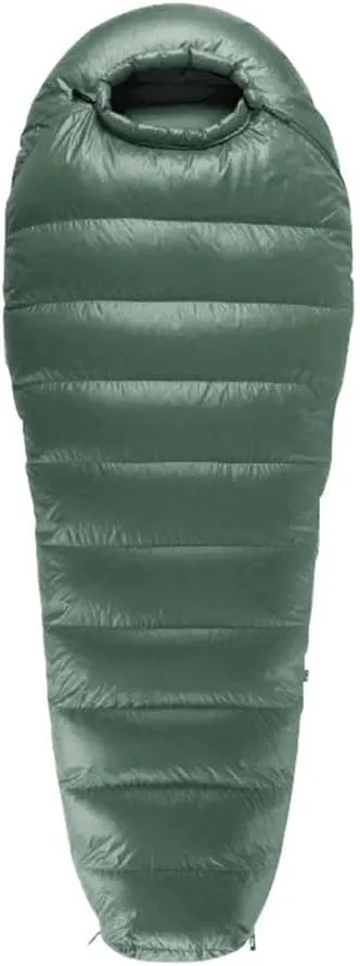 Sleeping Bag Filling 800g White Goose Down Winter Sleeping Bag Ultralight Backpacking Mummy Down Sleeping Bag for Lightweight Hiking & Camping(Army Green)
