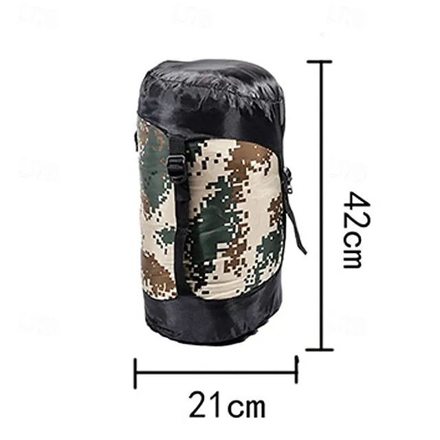 Sleeping Bag Outdoor Camping Mummy Bag for Adults 3-13 °C Single Polyester Thermal Warm Portable Windproof Durable 180 cm Winter Autumn / Fall for Camping / Hiking Camping / Hiking / Caving