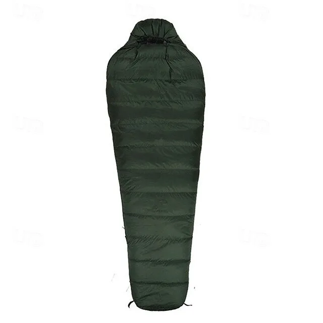 Sleeping Bag Outdoor Camping Mummy Bag for Adults 3-13 °C Single Polyester Thermal Warm Portable Windproof Durable 180 cm Winter Autumn / Fall for Camping / Hiking Camping / Hiking / Caving