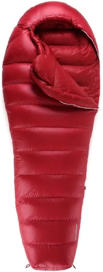 Sleeping Bags Blue/Red Mummy Splicing Single Ultra Light Waterproof Goose Down Winter Sleeping Bag