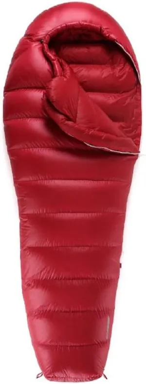 Sleeping Bags Blue/Red Mummy Splicing Single Ultra Light Waterproof Goose Down Winter Sleeping Bag