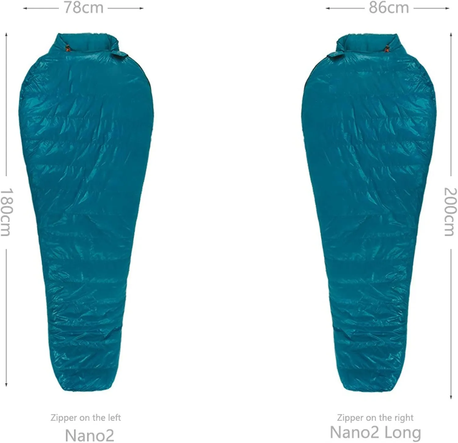 Sleeping Bags Outdoor Camping Ultralight Tent White Goose Down Three Season Sleeping Bag Nylon Bag Portable Splicing