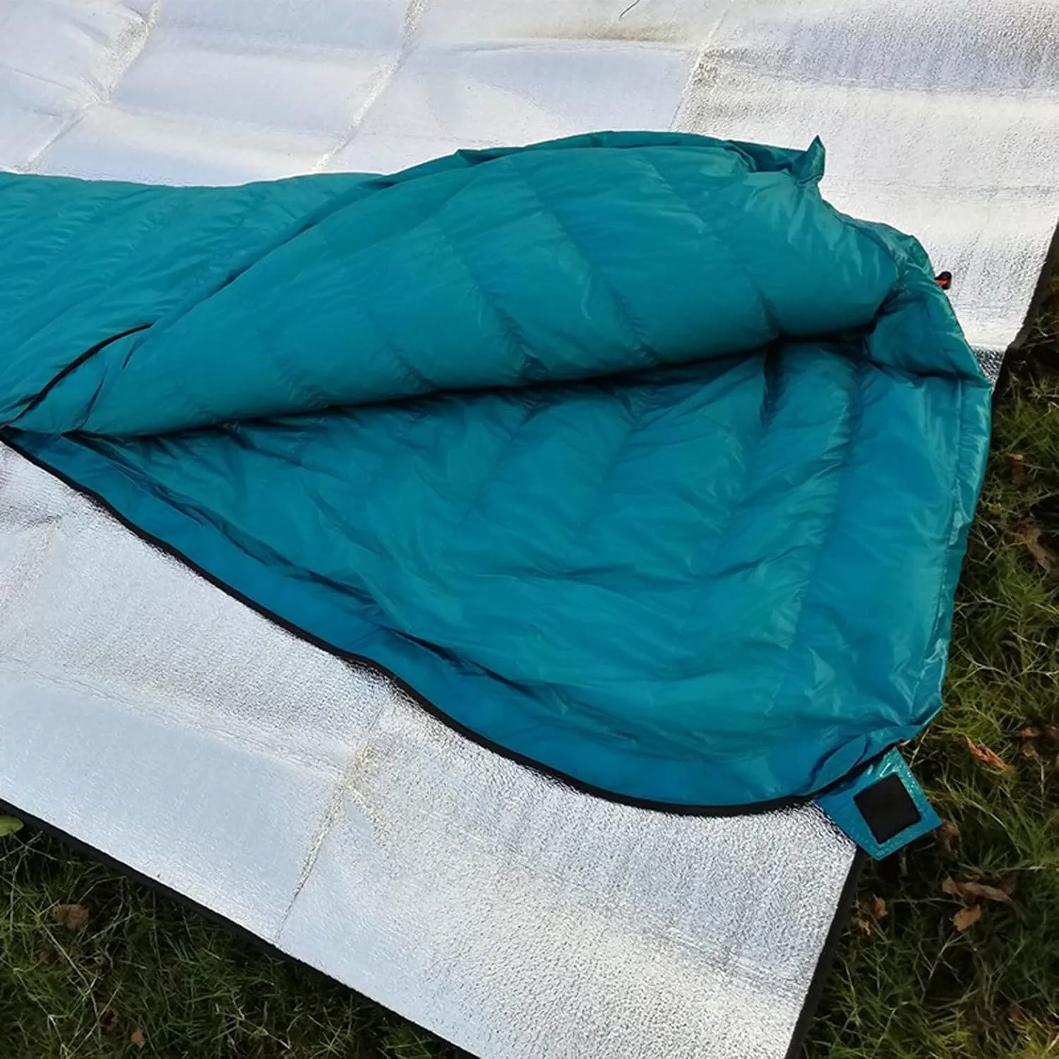 Sleeping Bags Outdoor Camping Ultralight Tent White Goose Down Three Season Sleeping Bag Nylon Bag Portable Splicing