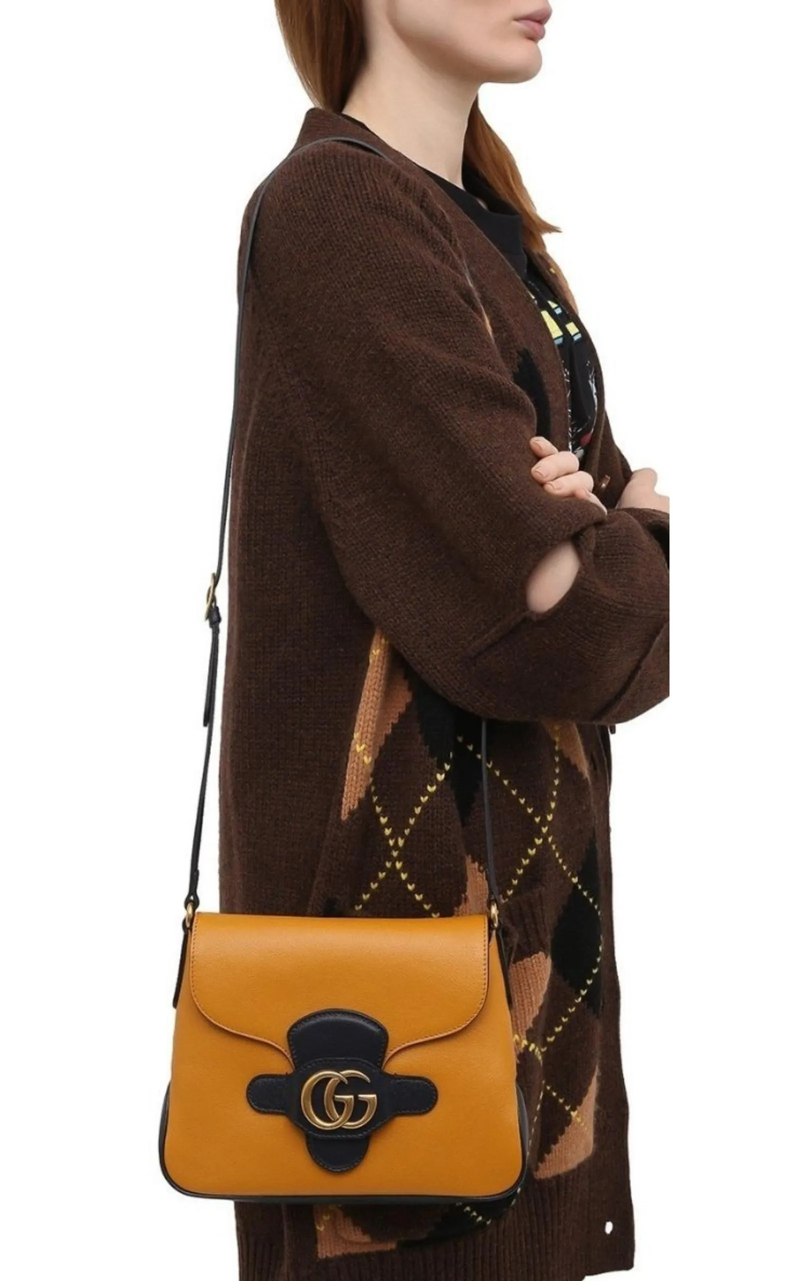 Small Messenger with Double GG Bag