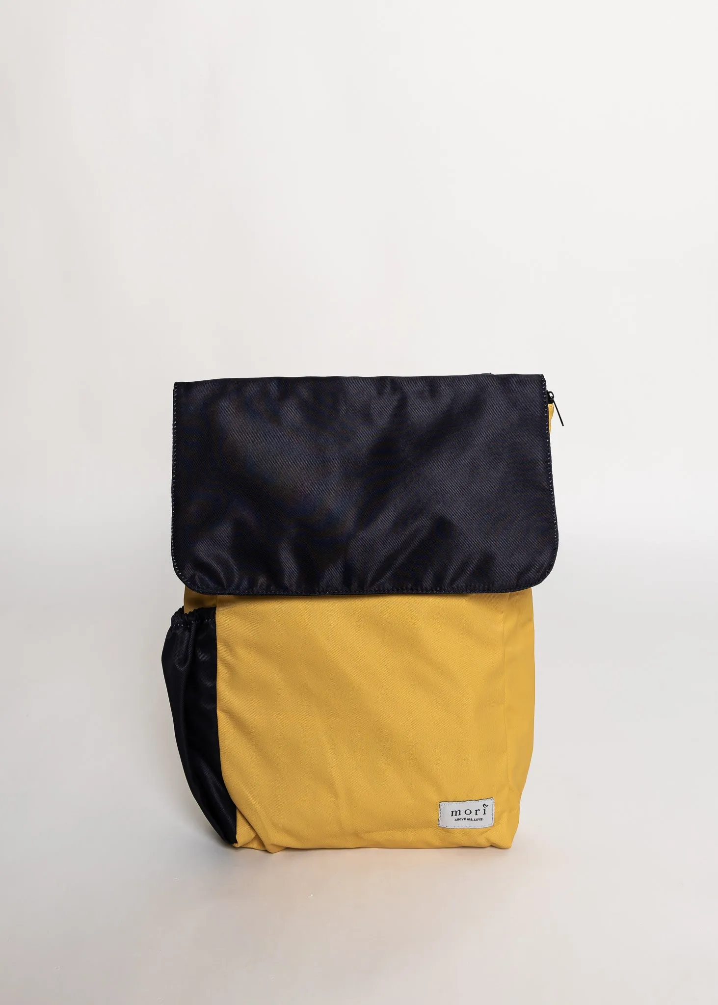 {{Smaller 14 Inch Size}} Mustard Black Utility 4-Way Washable Bag