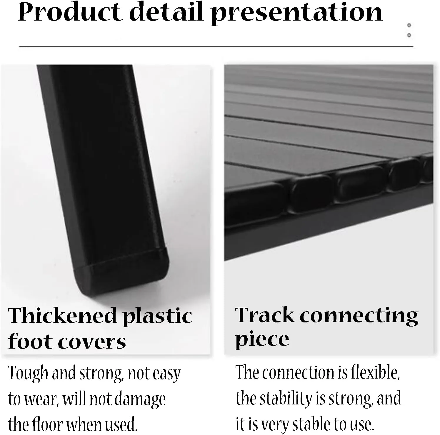 SOBOUR Camping Table Camping Folding Table Foldable Picnic Table Portable Roll Up Desktop Easy to Assembly for Indoor & Outdoor