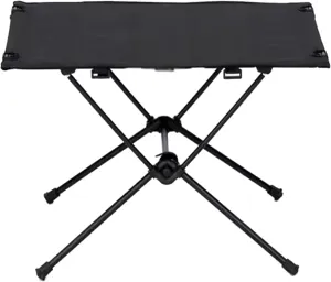 SOBOUR Lightweight Camping Table Cloth Roll-Up Picnic Tables Aluminum Frame Foldable Camping Table Easy to Assembly for Outdoor, Black-b