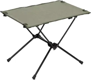 SOBOUR Lightweight Camping Table Cloth Roll-Up Picnic Tables Aluminum Frame Foldable Camping Table Easy to Assembly for Outdoor