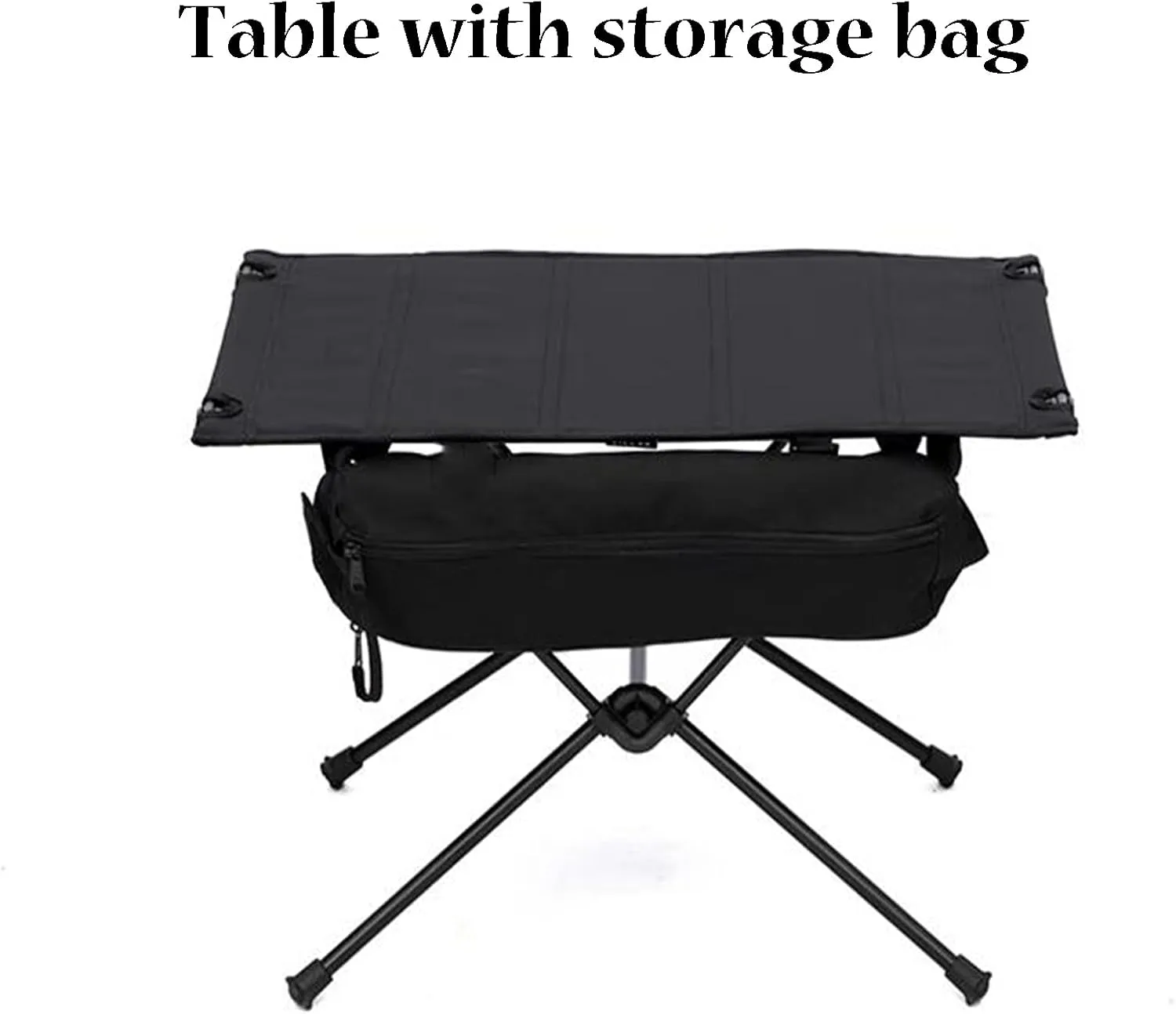 SOBOUR Lightweight Camping Table Cloth Roll-Up Picnic Tables Aluminum Frame Foldable Camping Table Easy to Assembly for Outdoor