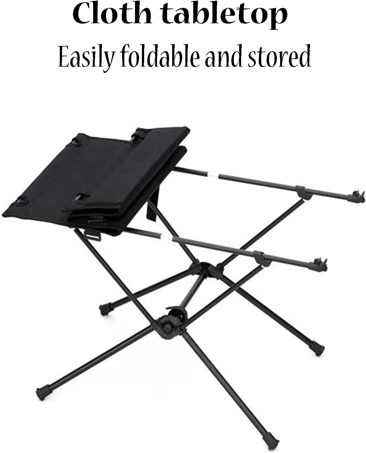 SOBOUR Lightweight Camping Table Cloth Roll-Up Picnic Tables Aluminum Frame Foldable Camping Table Easy to Assembly for Outdoor