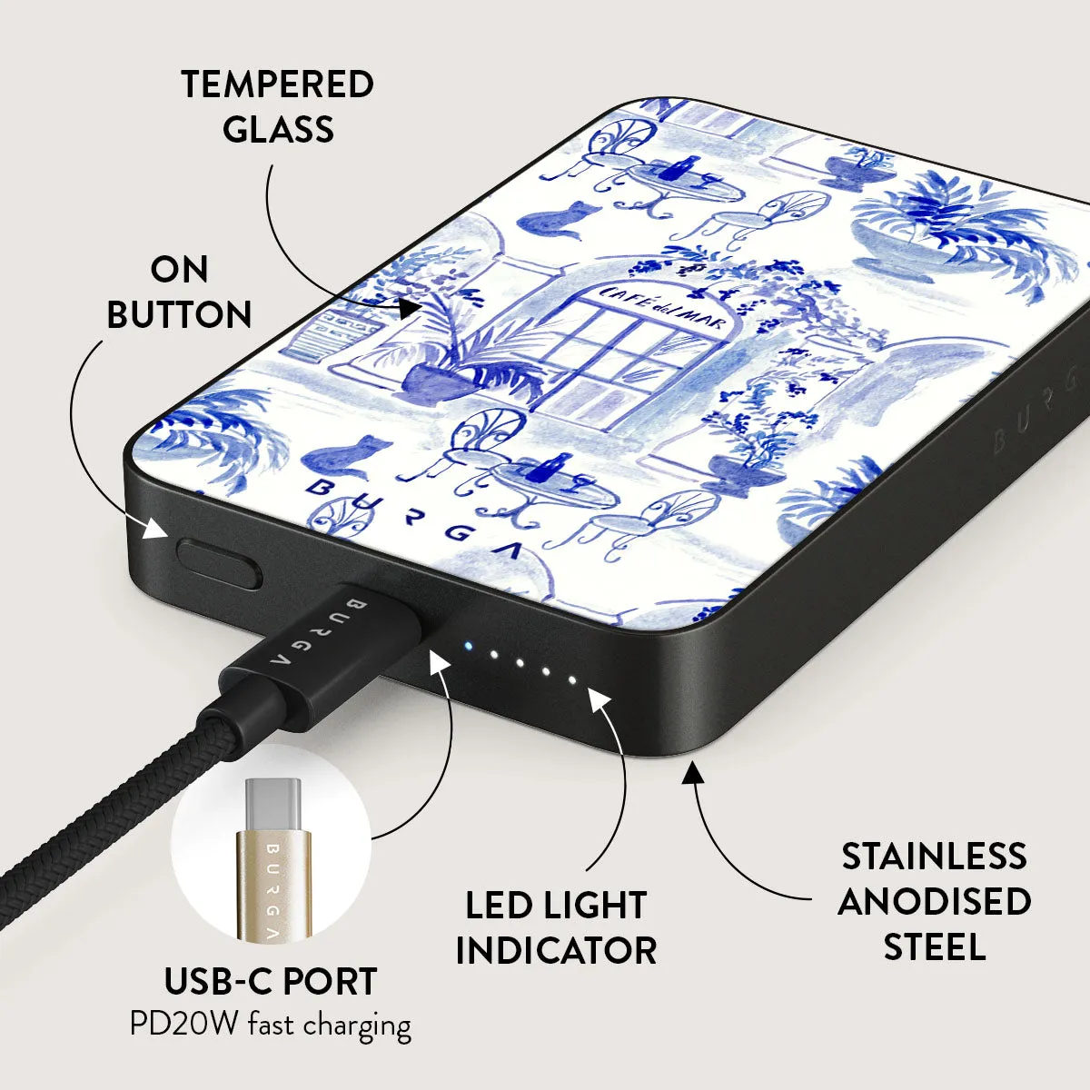 Sobremesa - Magnetic Power Bank