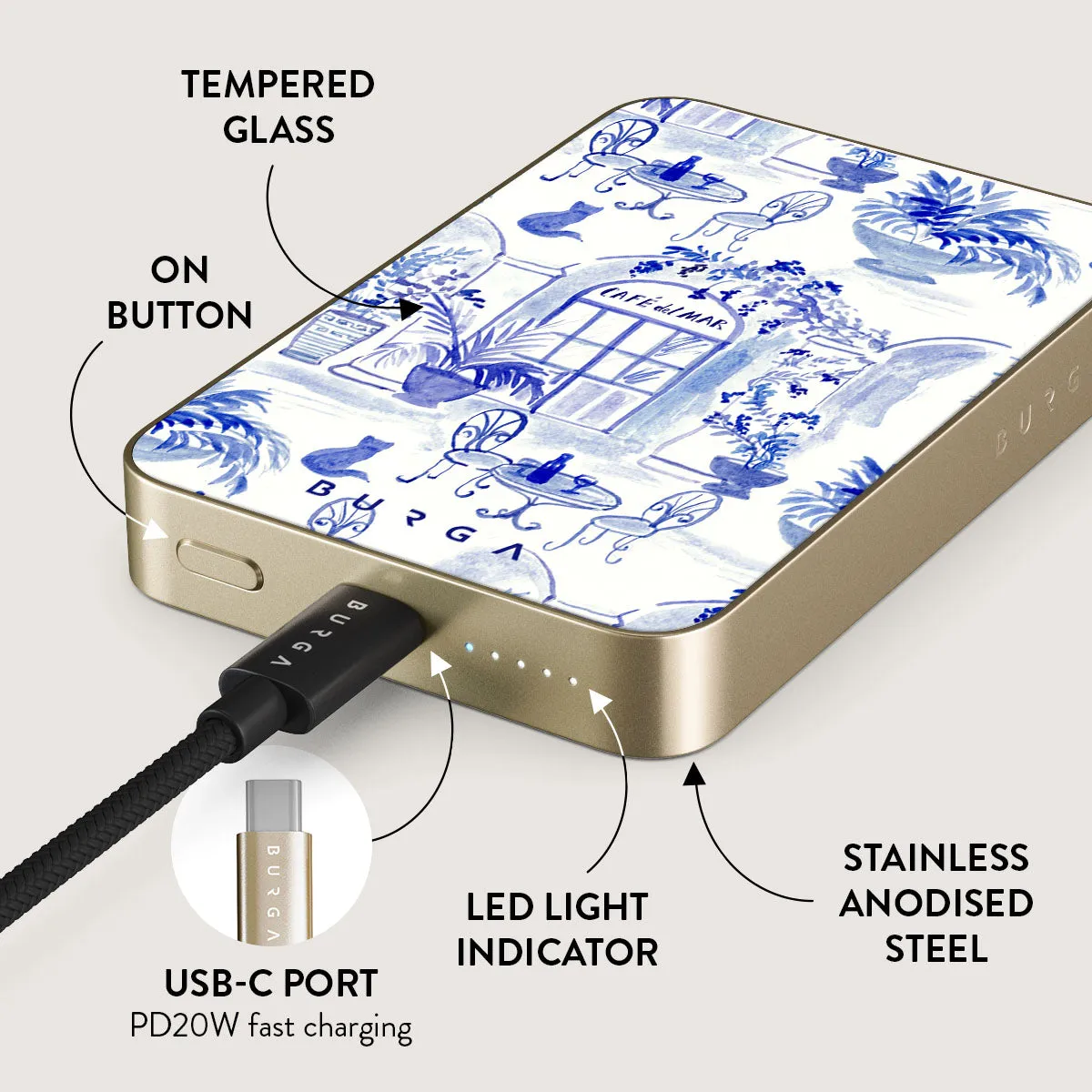 Sobremesa - Magnetic Power Bank
