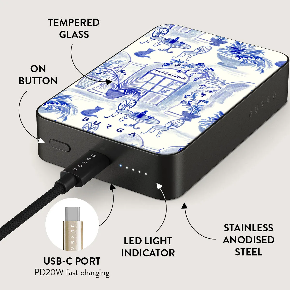 Sobremesa - Magnetic Power Bank