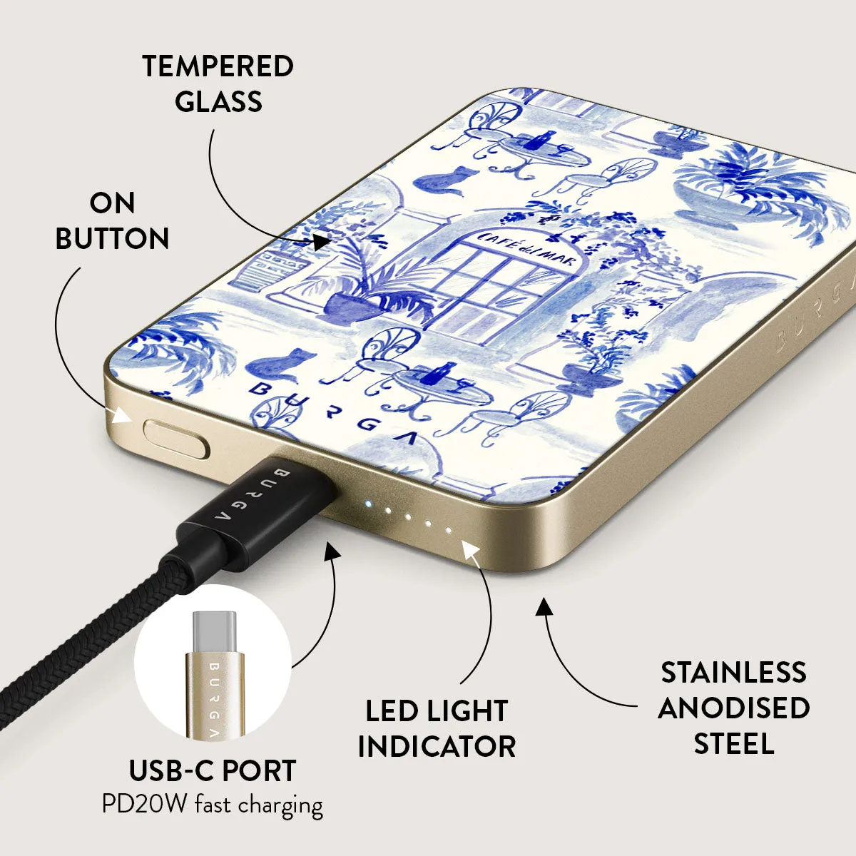 Sobremesa - Magnetic Power Bank