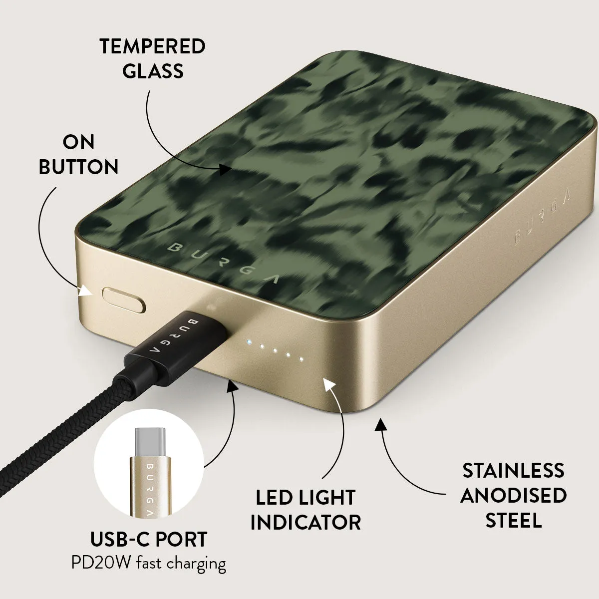 Soft Focus - Magnetic Power Bank