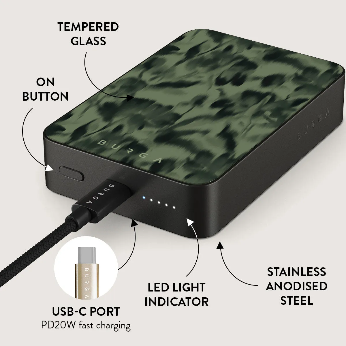 Soft Focus - Magnetic Power Bank