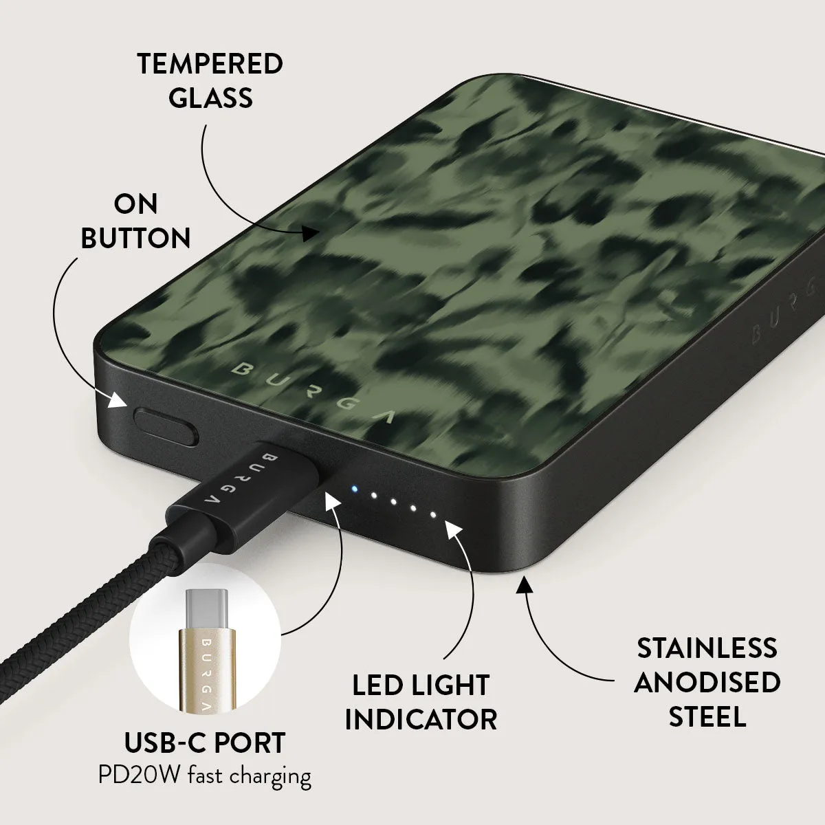 Soft Focus - Magnetic Power Bank