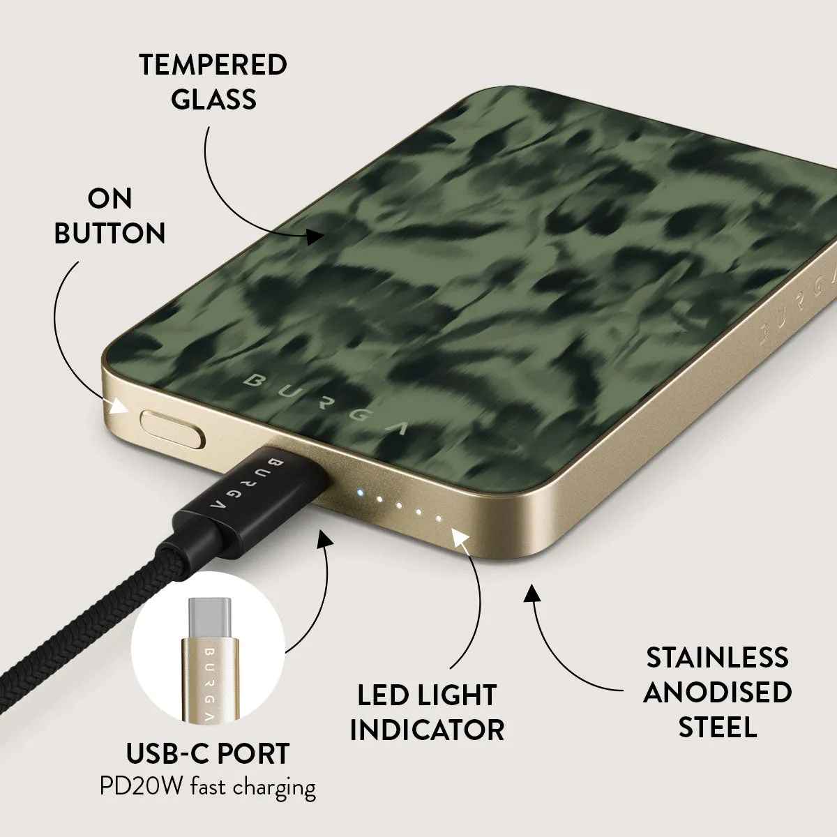 Soft Focus - Magnetic Power Bank