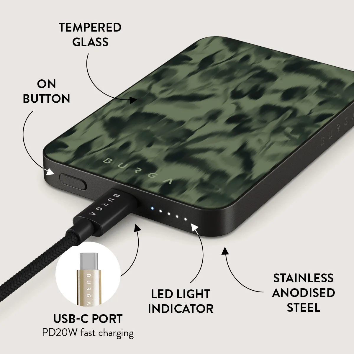 Soft Focus - Magnetic Power Bank