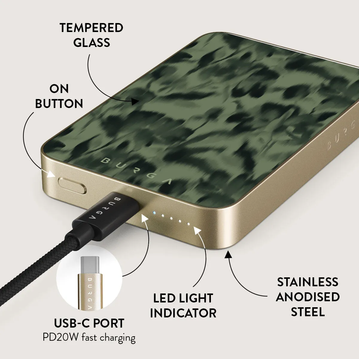 Soft Focus - Magnetic Power Bank
