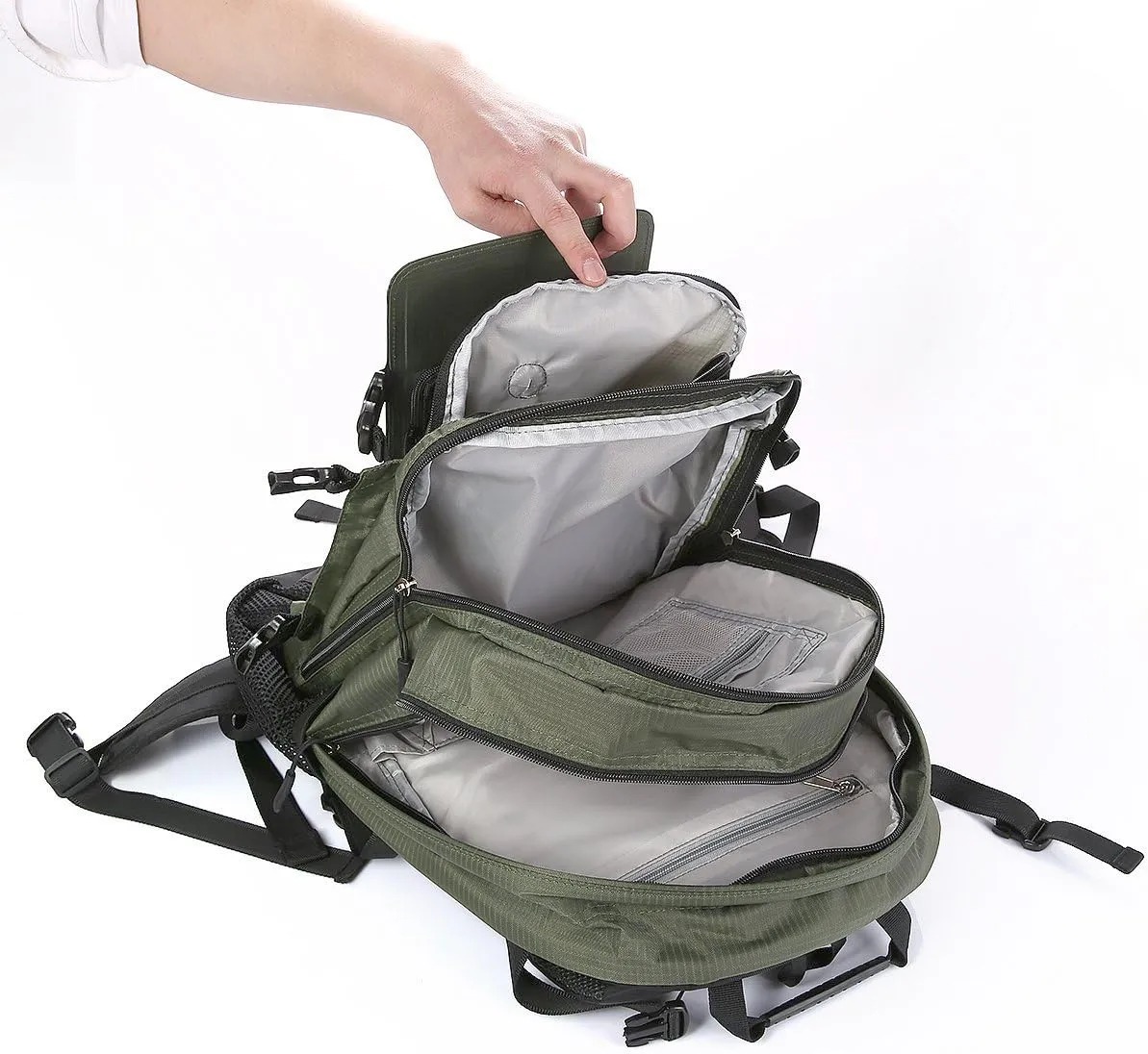 Solar Backpack 7W Solar Panel Charge for Cell Phones and 5V Device Power Supply