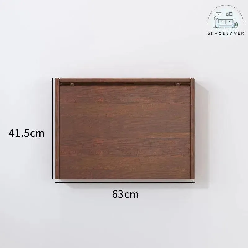 Solid Wood Folding Coffee Table | Minimalist Modern Design | Multipurpose Side Table
