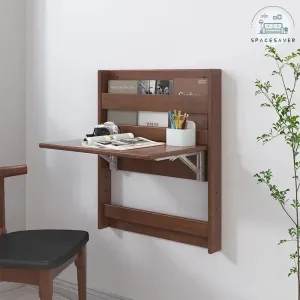 Solid Wood Folding Coffee Table | Minimalist Modern Design | Multipurpose Side Table